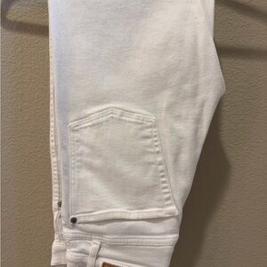 7 For All Mankind White Denim Jeans
